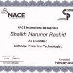 NACE Cathodic Protection Technologist