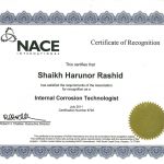 NACE Internal Corrosion Technologist
